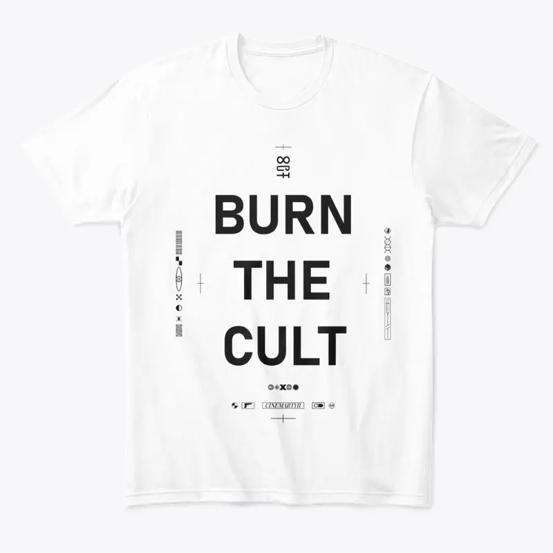 BURN THE CULT (White & Red)